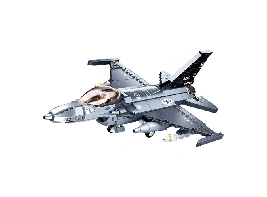 Sluban Model Bricks M38-B0891 Stíhačka F-16 Falcon