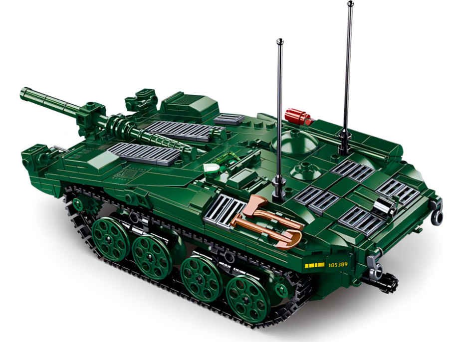 Sluban Model Bricks M38-B1010 Bojový tank STRV103