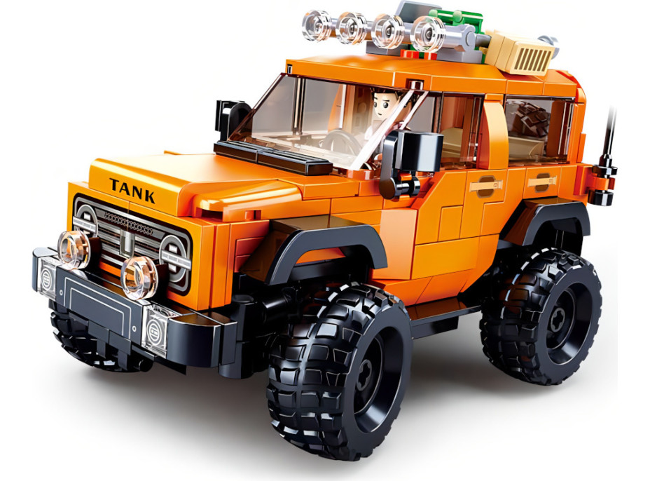 Sluban Model Bricks M38-B1013 Americké SUV Bronx