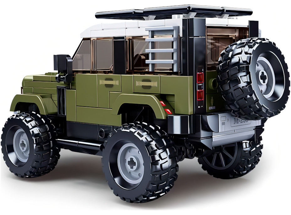 Sluban Model Bricks M38-B1015 Anglické SUV Attacker