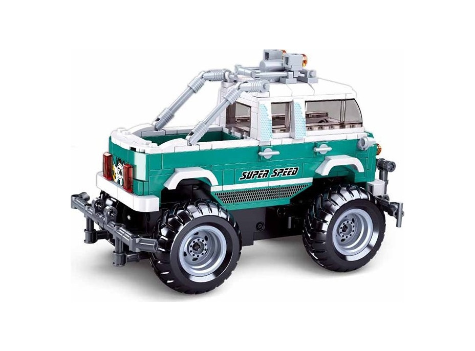 Sluban Power Bricks M38-B1020 Monster SUV vůz R/C T2 na dálkové ovládání