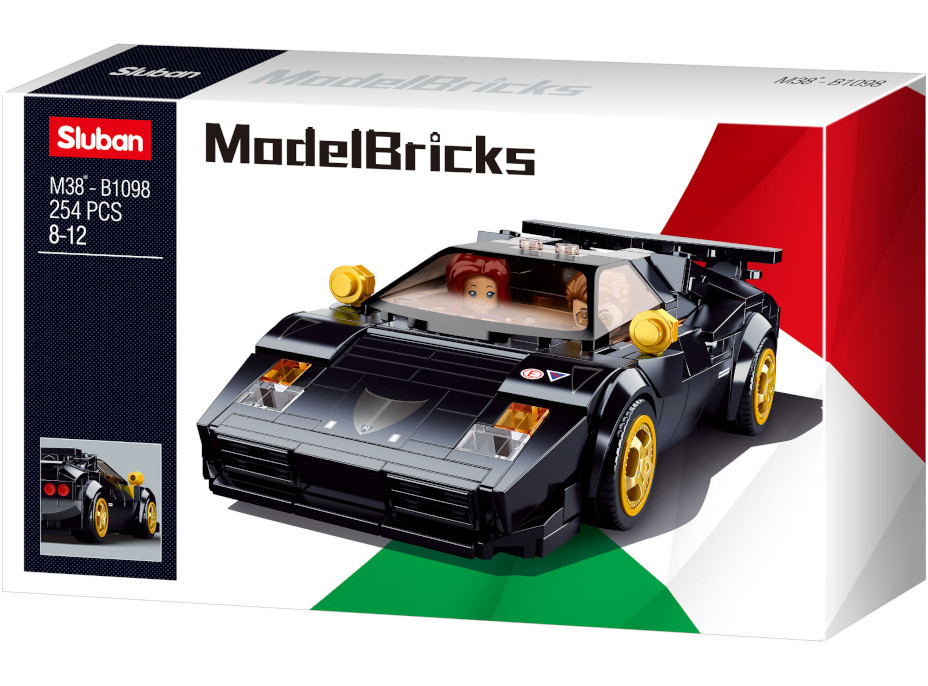 Sluban ModelBricks M38-B1098 Italský sportovní vůz