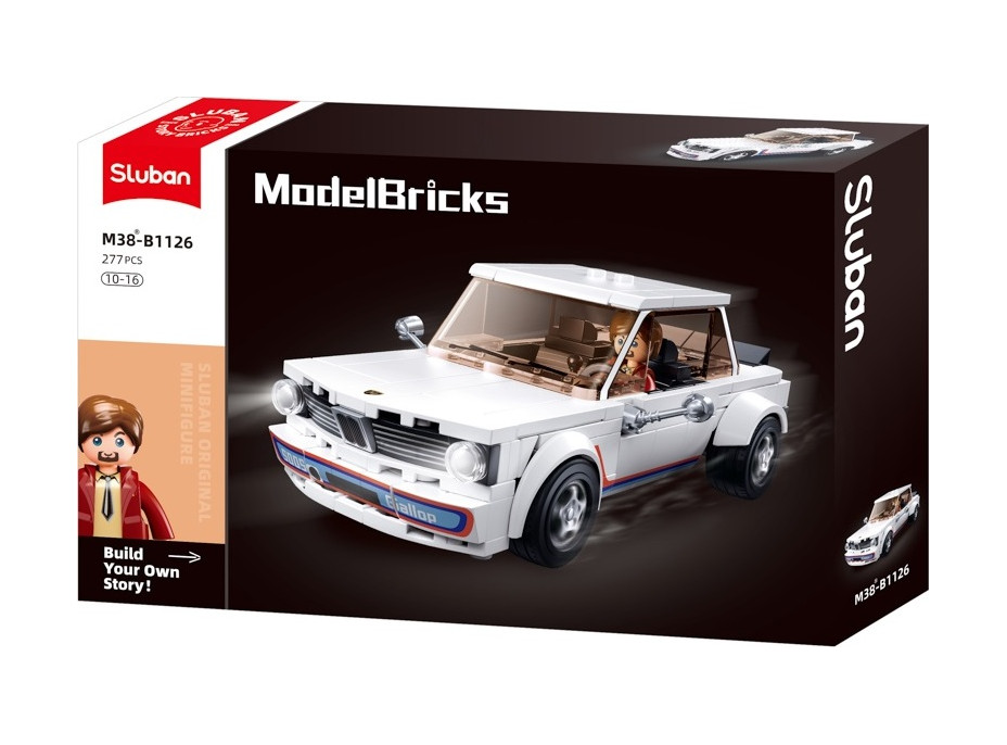 Sluban Model Bricks M38-B1126 Klasický vůz 2002