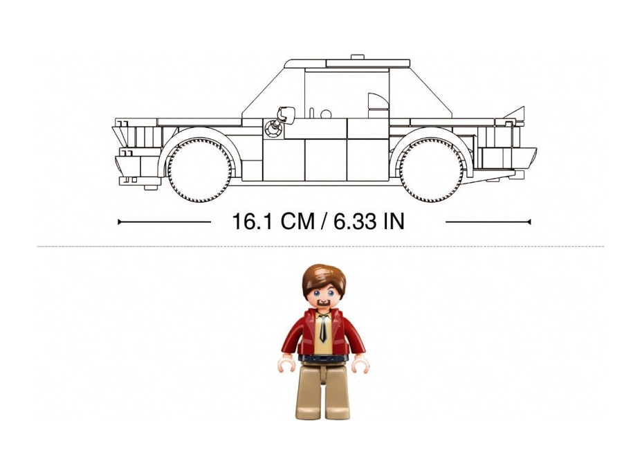 Sluban Model Bricks M38-B1126 Klasický vůz 2002