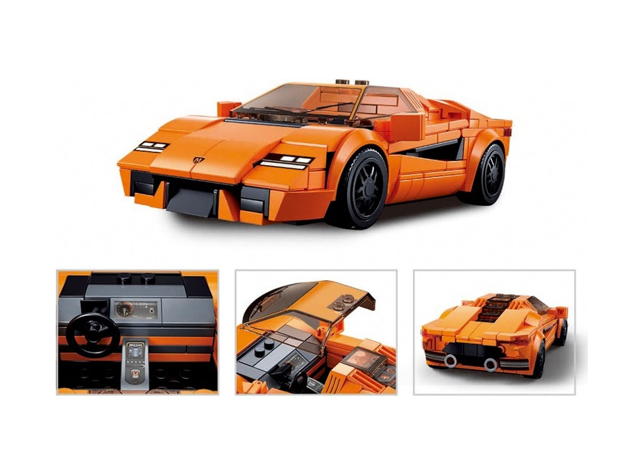 Sluban Model Bricks M38-B1127 Sportovní vůz 2002