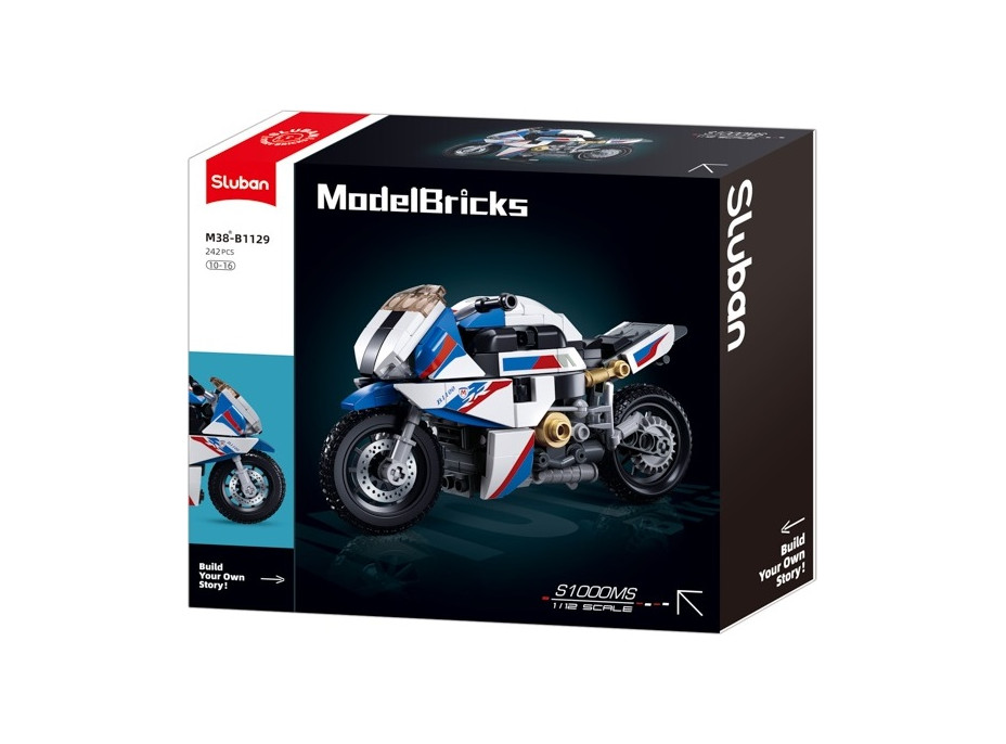 Sluban Model Bricks M38-B1129 Motocykl 1000RR