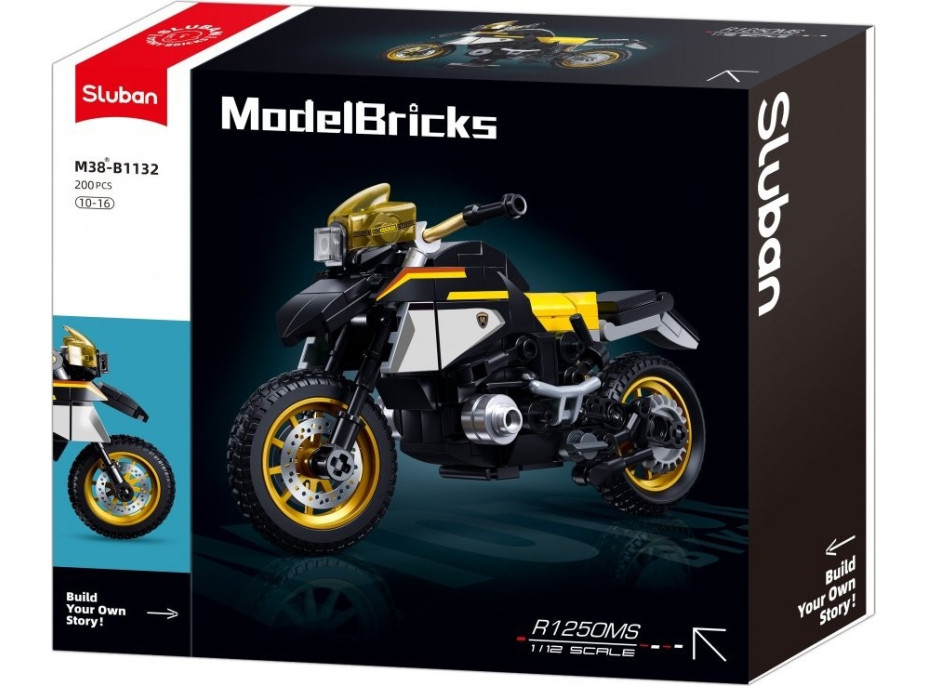 Sluban Model Bricks M38-B1132 Motorka R1250 GS