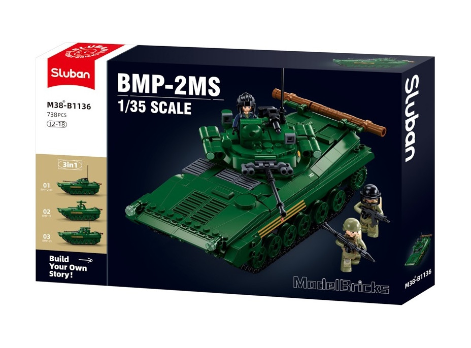 Sluban Bojové vozidlo pěchoty BMP M38-B1136