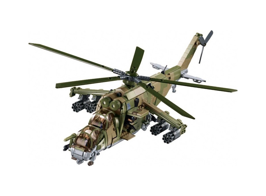 Sluban Bojový vrtulník MI-24S M38-B1137