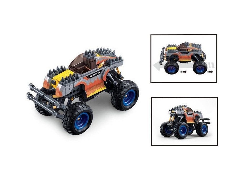 Sluban Power Bricks Natahovací Stříbrný ohnivák Off-road Monster