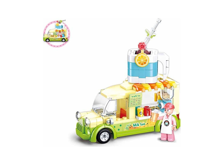 Sluban Girls Dream M38-B0993C Smoothie vůz