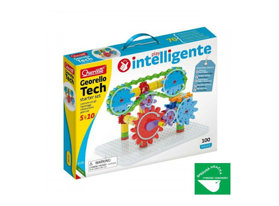 Quercetti Georello Tech starter set Převodová stavebnice