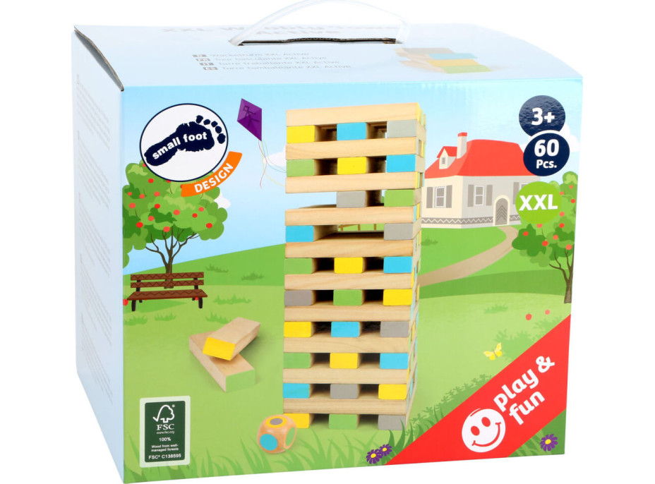 small foot Jenga věž XXL