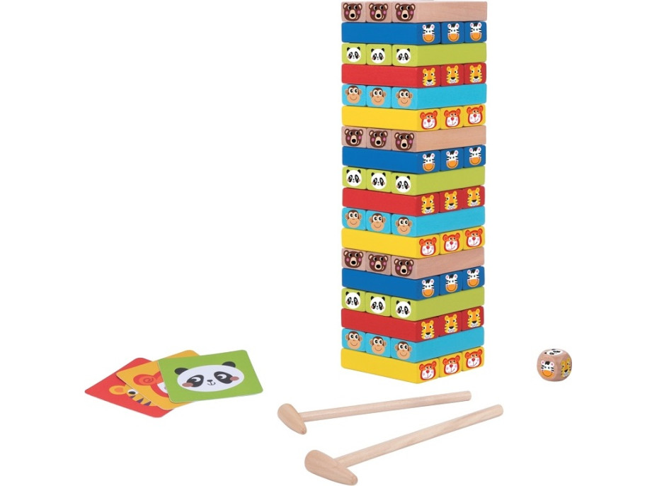 2Kids Toys Jenga se zvířátky