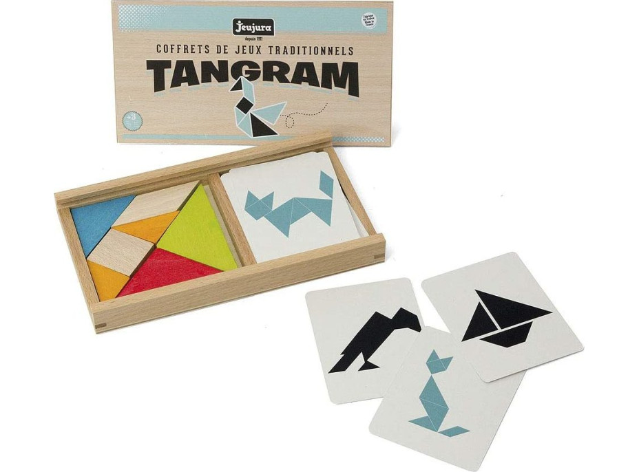 Jeujura Tangram s předlohami