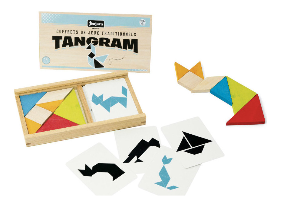 Jeujura Tangram s předlohami