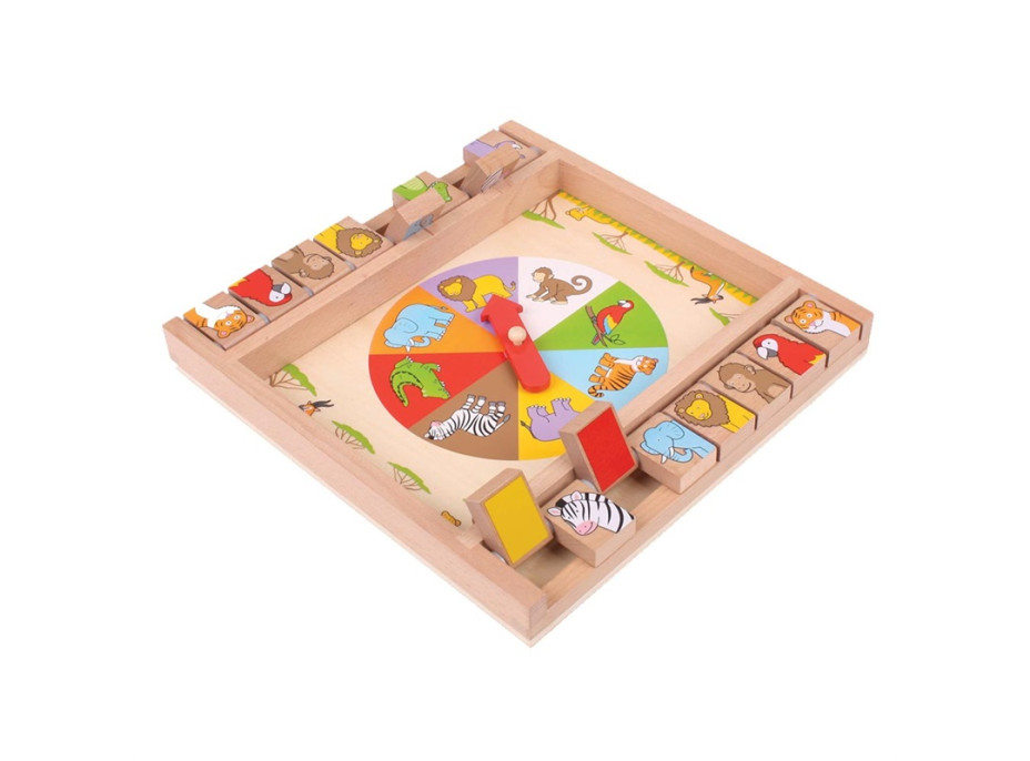 Bigjigs Toys Ruleta se zvířátky