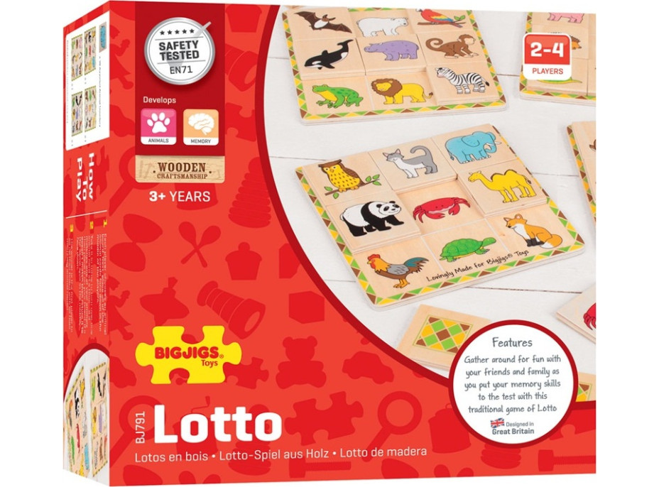 Bigjigs Toys Loto