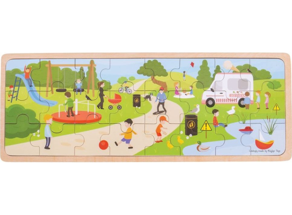 Bigjigs Toys Puzzle V parku