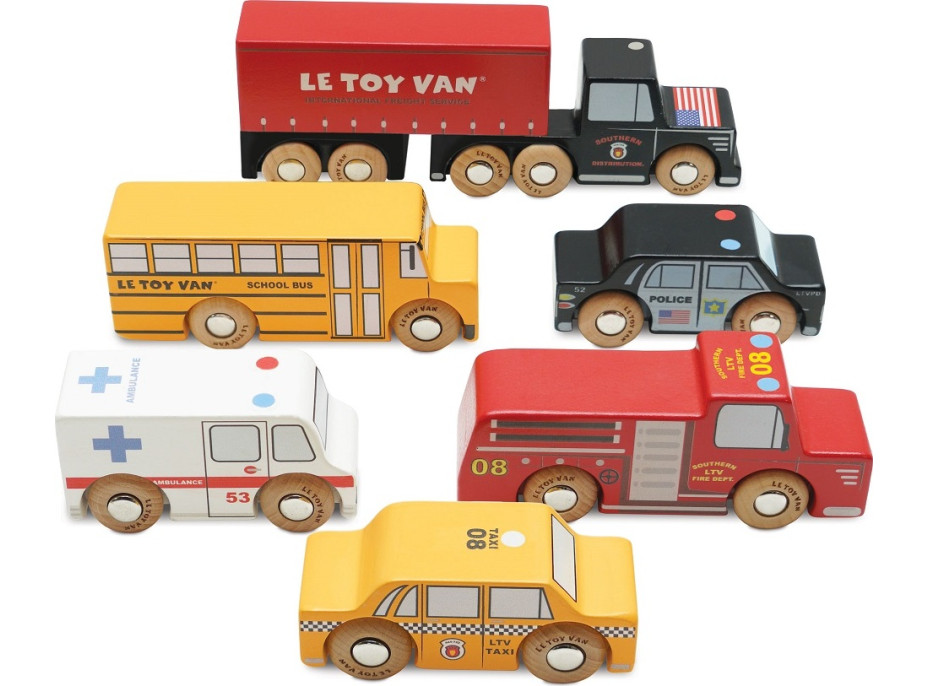 Le Toy Van Set autíček New York