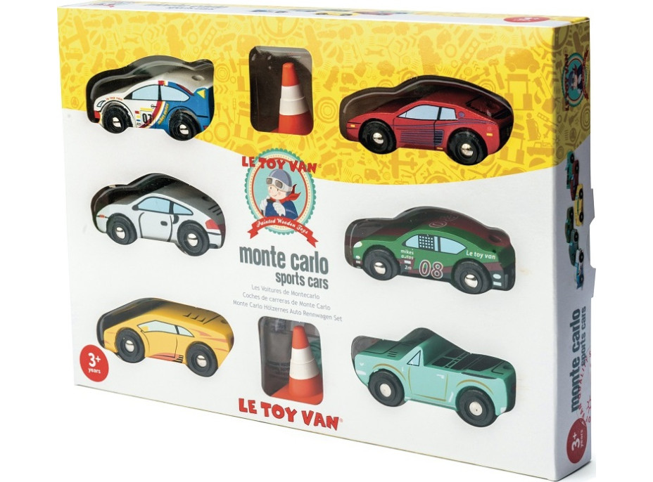 Le Toy Van Set autíček Montecarlo Sports