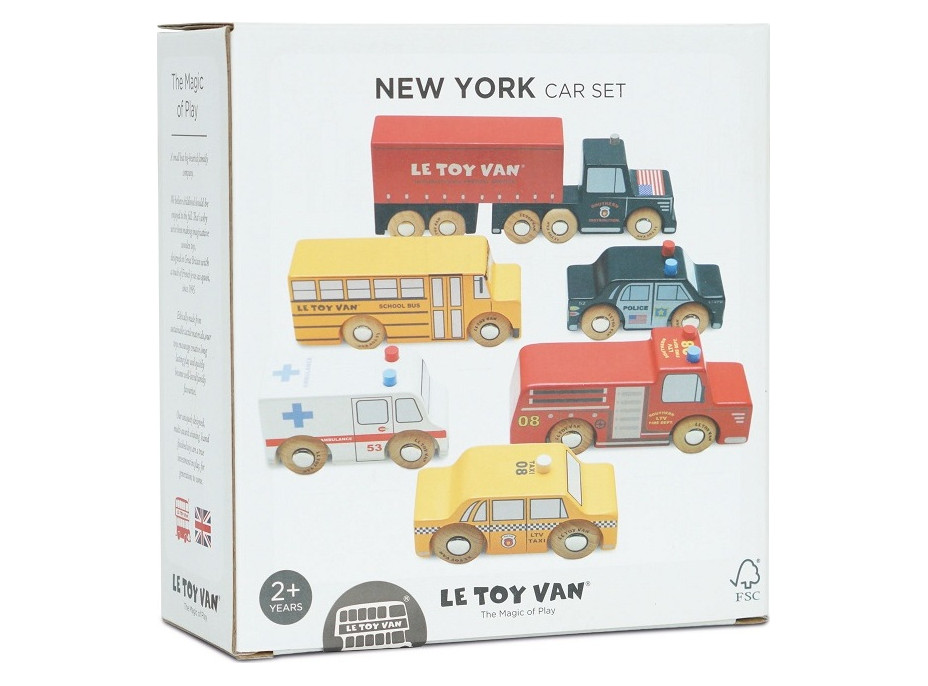 Le Toy Van Set autíček New York