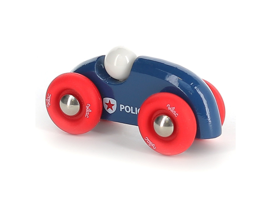 Vilac Dřevěné auto mini rallye policejní