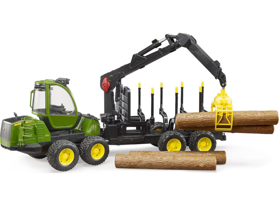 Bruder Přepravník na dřevo JOHN DEERE