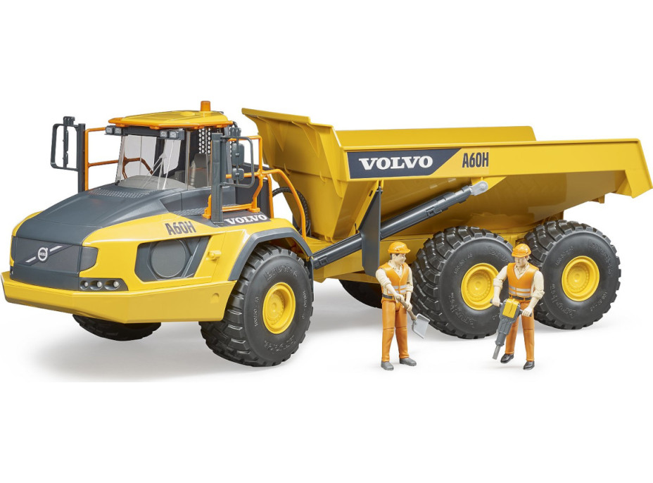 Bruder Kloubový Dumper Volvo A60H v měřítku 1:16