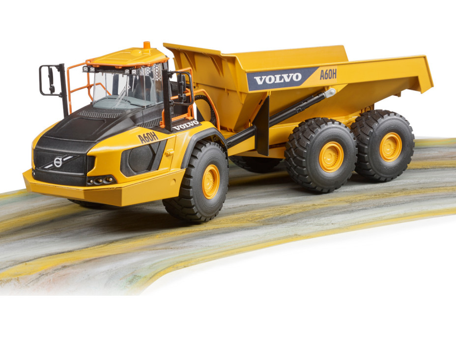 Bruder Kloubový Dumper Volvo A60H v měřítku 1:16