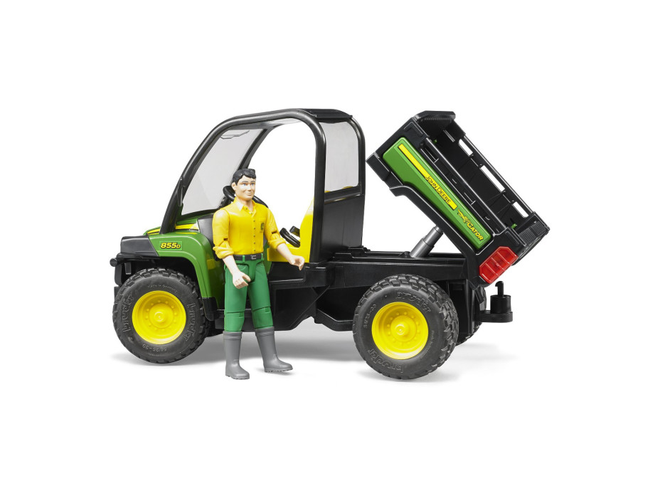 Bruder John Deere Gator s řidičem