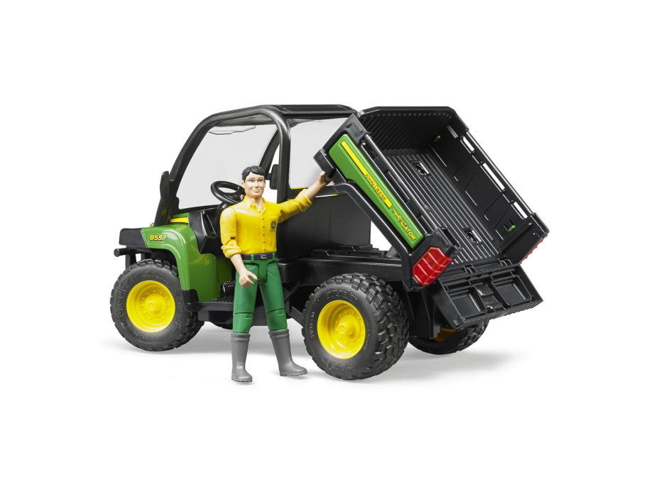 Bruder John Deere Gator s řidičem