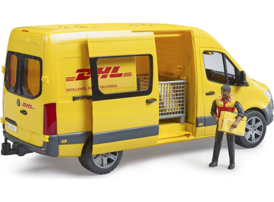 Bruder Mercedes-Benz Sprinter DHL s řidičem