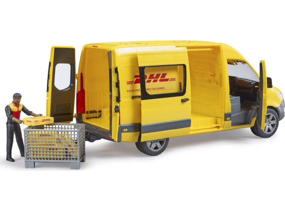 Bruder Mercedes-Benz Sprinter DHL s řidičem