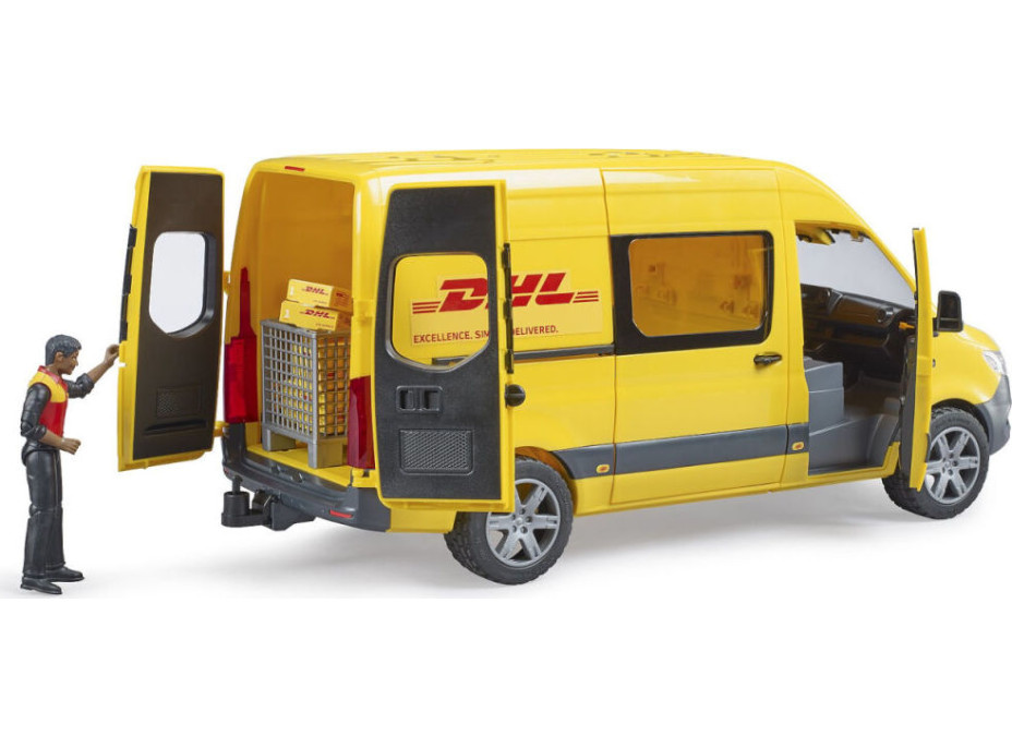 Bruder Mercedes-Benz Sprinter DHL s řidičem