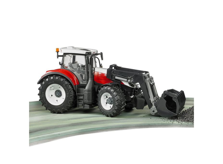 Bruder Traktor Steyr 6300 Terrus CVT s čelním nakladačem