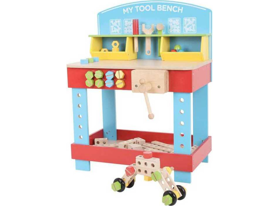 Bigjigs Toys Dřevěný pracovní stůl