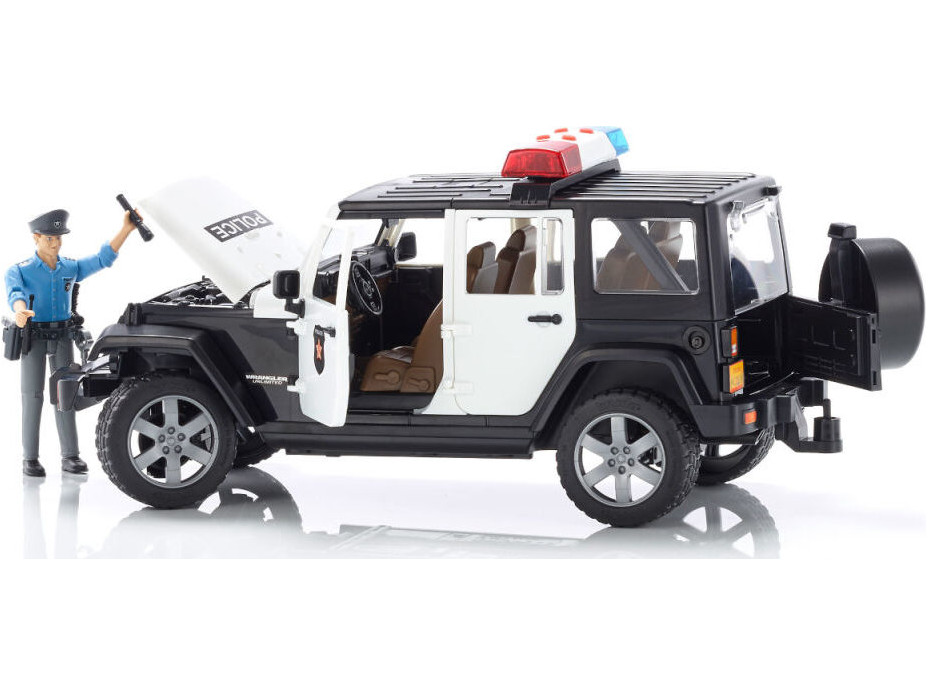 Bruder Jeep Wrangler Rubicon Policie