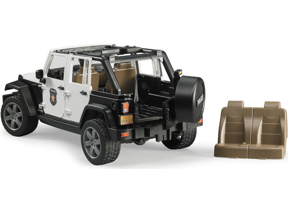 Bruder Jeep Wrangler Rubicon Policie