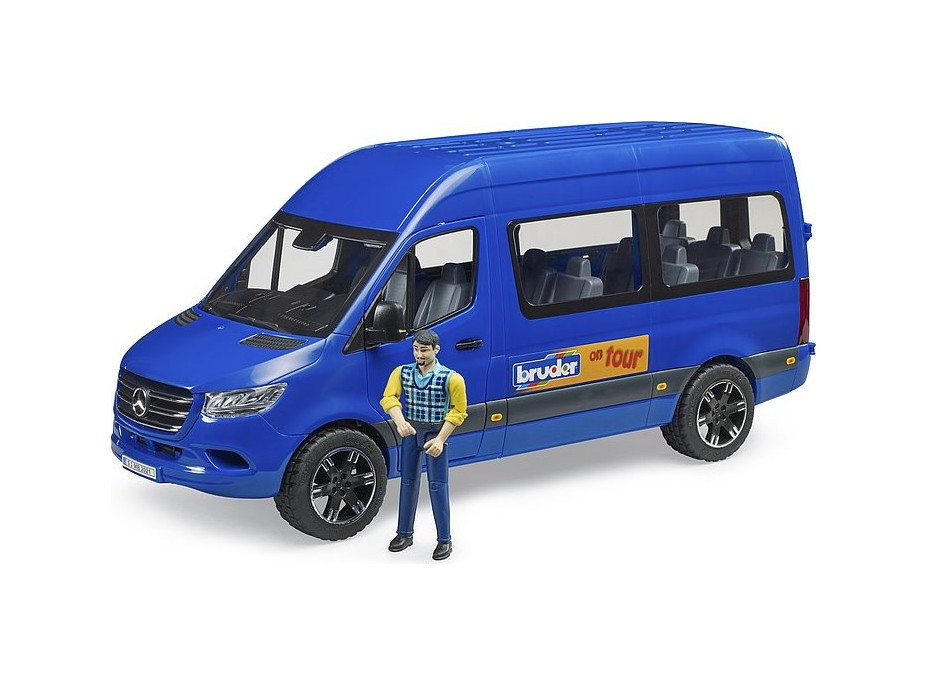 Bruder MB Sprinter mikrobus s řidičem