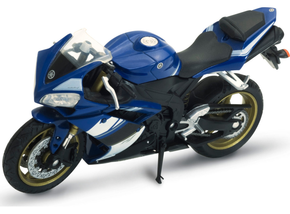 Welly Motocykl Yamaha YZF-R1 1:18 modrá