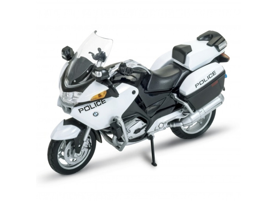 Welly Motocykl BMW R1200 RT 1:18 policejní bílý