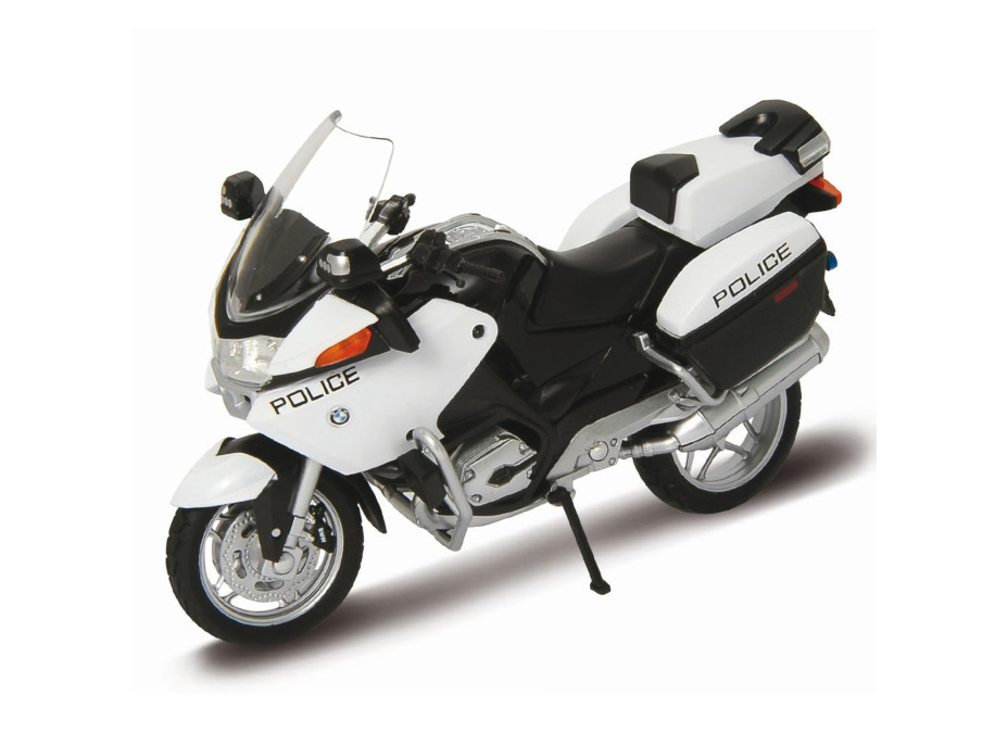 Welly Motocykl BMW R1200 RT 1:18 policejní bílý