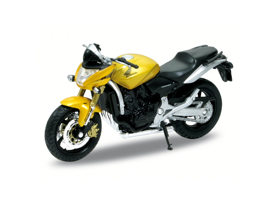 Welly Motocykl Honda Hornet 1:18 žlutý