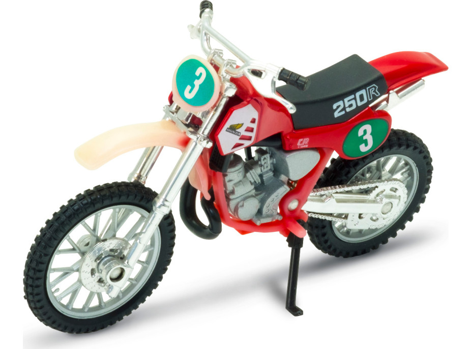 Welly Motocykl Honda CR250R 1:18 červená