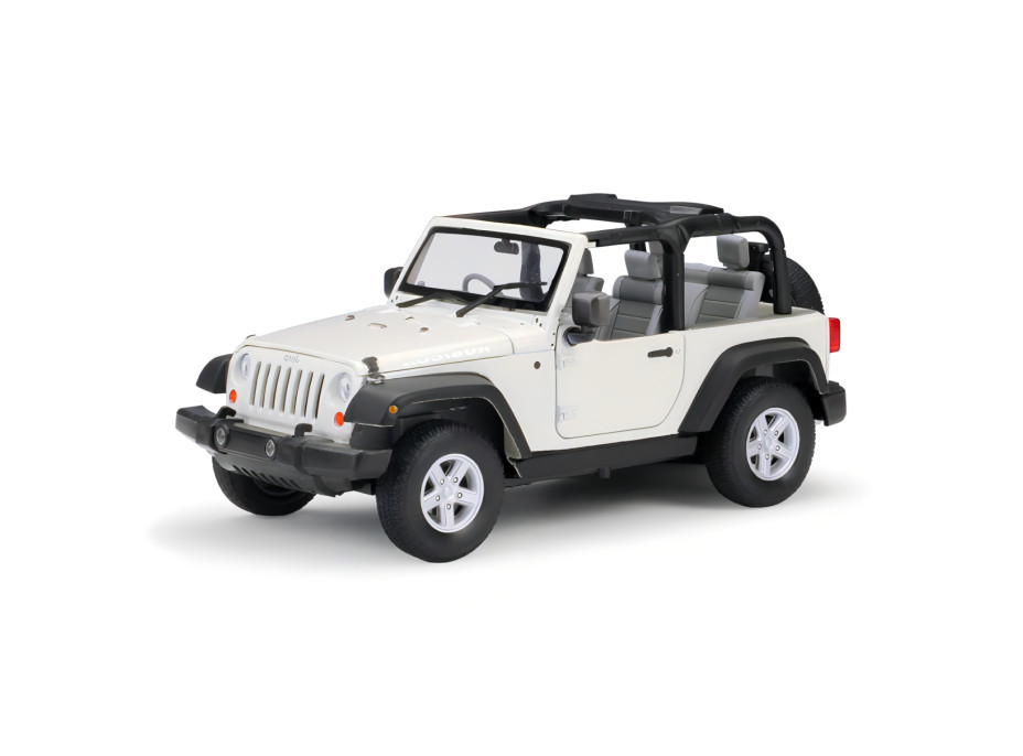 Welly Jeep Wrangler Rubicon (convertible) bílý