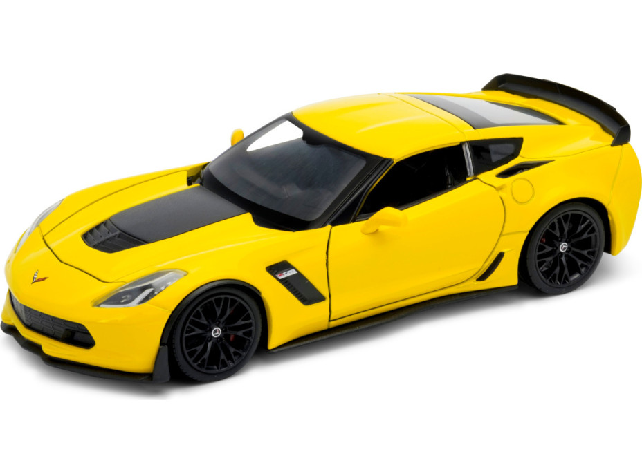 Welly Chevrolet Corvette Z06 (2017) 1:24 žlutá