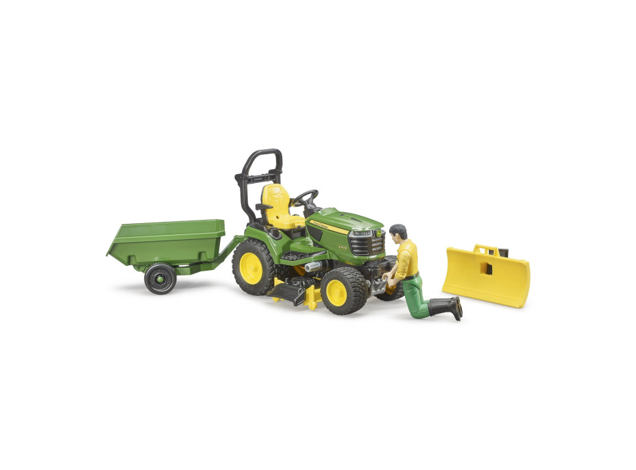 Bruder Zahradní traktor John Deere X949 se zahradníkem