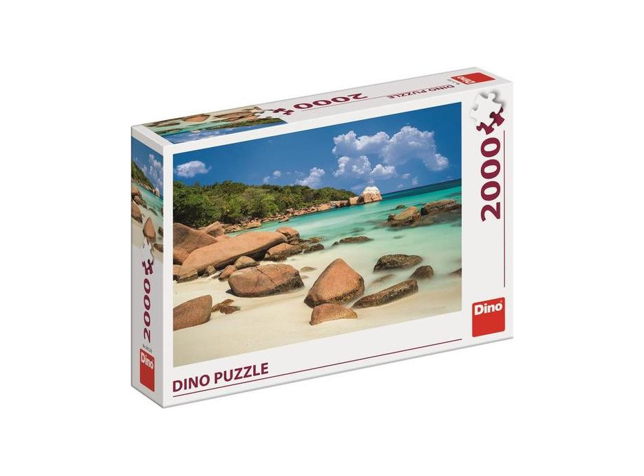 Dino Puzzle Pláž 2000 dílků