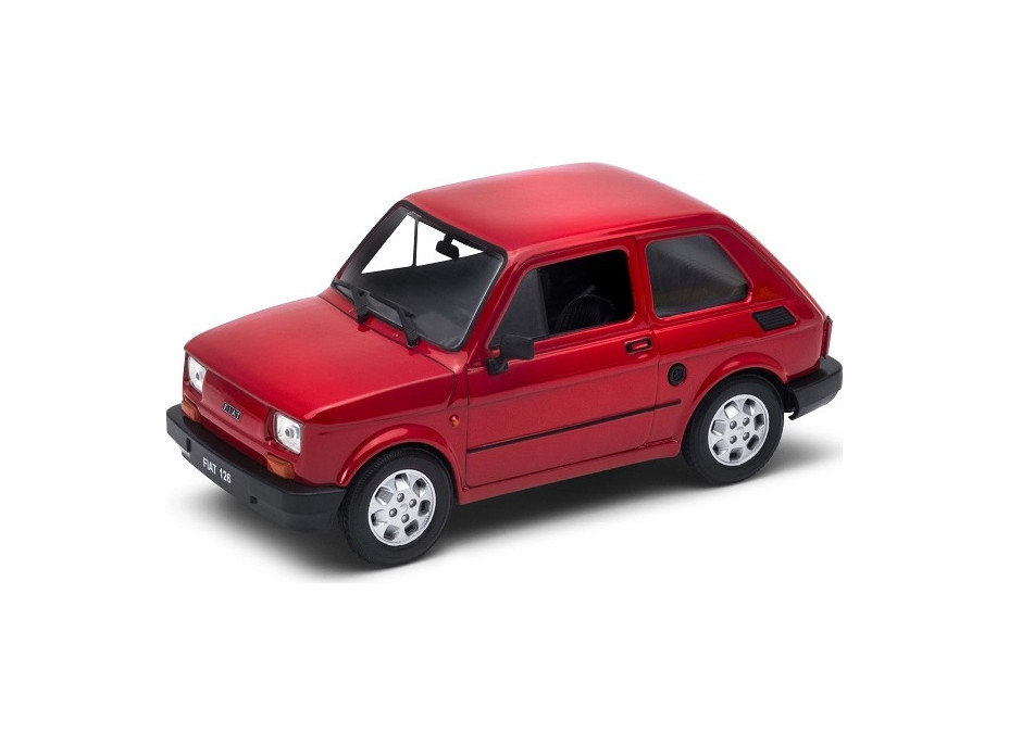 Welly Fiat 126p „Maluch“ 1:21 červená